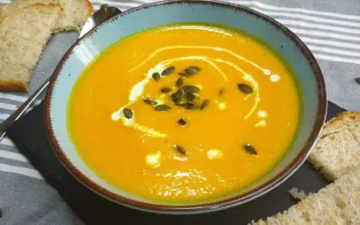 Crema de Zanahoria y Naranja