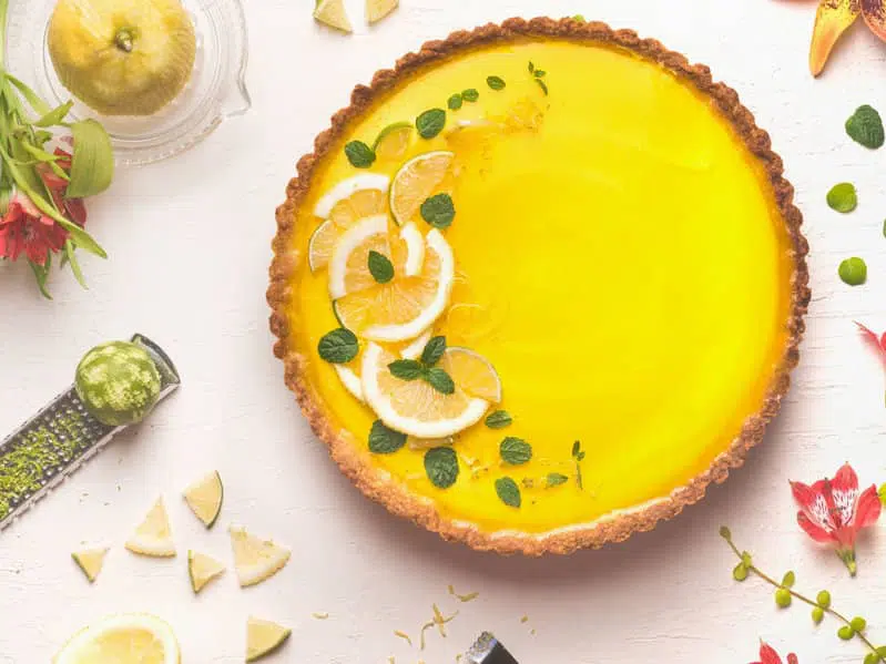 ▷ Prepara Una Tarta De Limón Sin Horno | FrutaMare