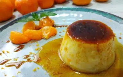 Flan de Mandarina